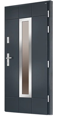 BOLZANO - Drzwi nowoczesne zewnętrzne drewniane