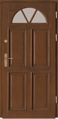 BARRY - Drzwi retro zewnętrzne drewniane