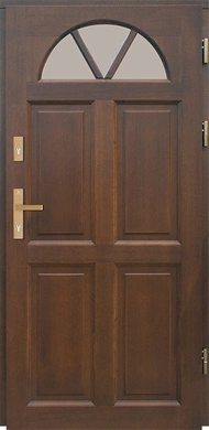 TROYES - Drzwi zewnętrzne drewniane