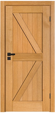 NEVADA 4 - Drzwi drewniane nowoczesne wewnętrzne