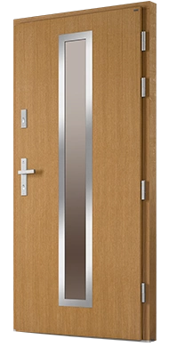 SAVIO - Drzwi nowoczesne zewnętrzne drewniane