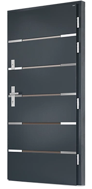 VILLA - Drzwi nowoczesne zewnętrzne drewniane