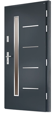 TORINO - Drzwi nowoczesne zewnętrzne drewniane