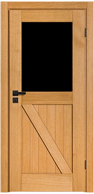 NEVADA 1 - Drzwi drewniane nowoczesne wewnętrzne