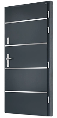 KATANIA PEŁNE - Drzwi nowoczesne zewnętrzne drewniane