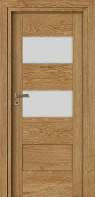 BERGAMO 2 - Drzwi drewniane nowoczesne wewnętrzne