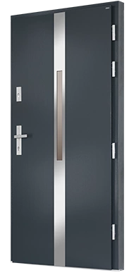 BOLLANO - Drzwi nowoczesne zewnętrzne drewniane