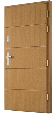 REGGIO - Drzwi nowoczesne zewnętrzne drewniane