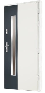 BRANCA 04 - Drzwi nowoczesne zewnętrzne drewniane